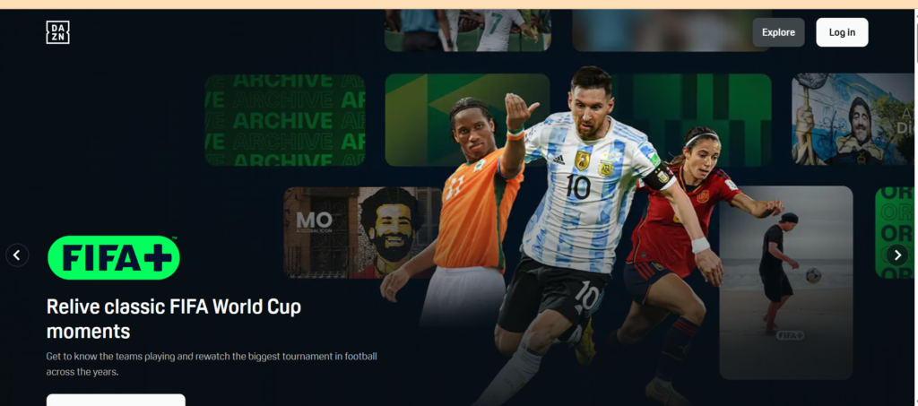 DAZN sports streaming channel