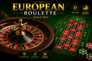 European Roulette interface