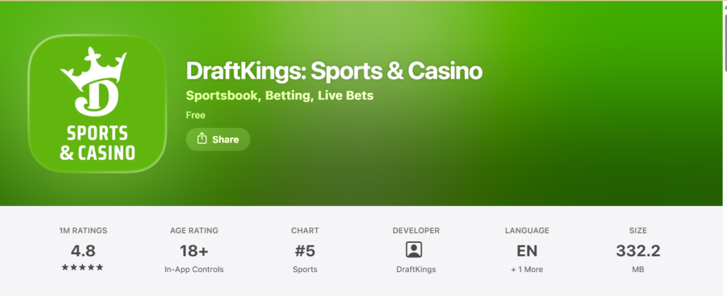 draftking sports and casinos review