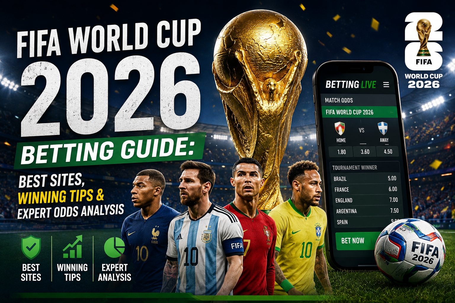 mens fifa world cup 2026 betting
